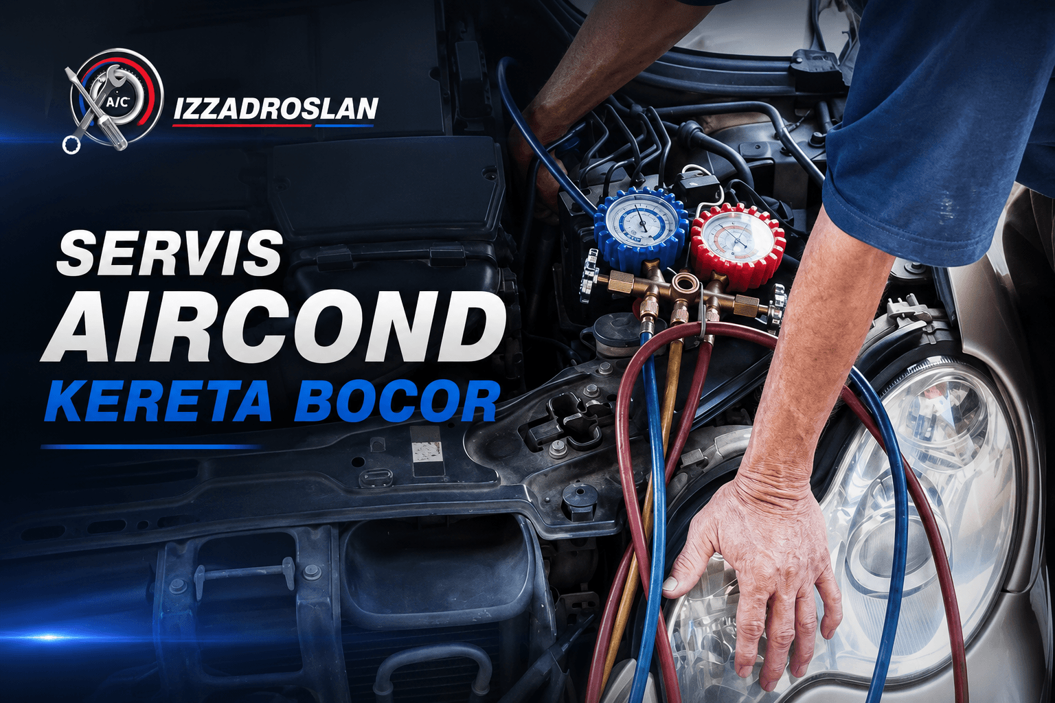 Servis Aircond Kereta Bocor